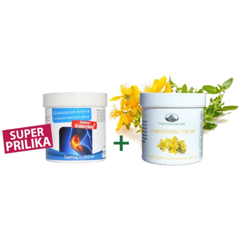 Set Glukozamin + Gospina trava