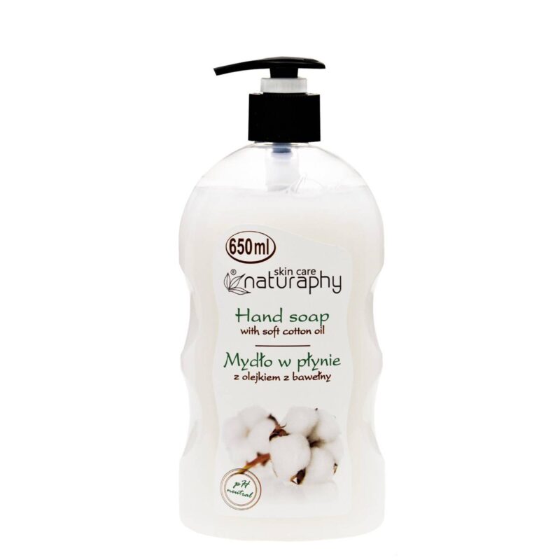 Tekući sapun s uljem sjemenki pamuka 650ml.
