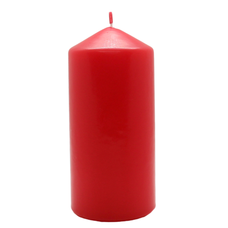 Svijeća crvena Velika 8x20cm
